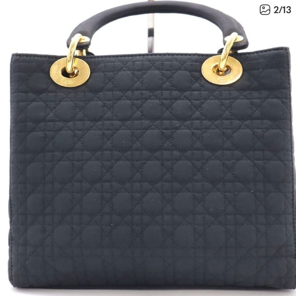 Dior by Lady Dior Cannage Bag with COA - EUC - Picture 2 of 16